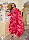 Blossom Vol 8 By Radhika Cotton Printed Wholesale Anarkali Kurti Set In India